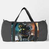 Roboter-3-Duffettasche Duffle Bag (Vorderseite)