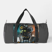 Roboter-3-Duffettasche Duffle Bag (Rückseite)
