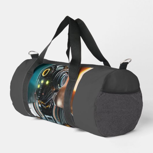 Roboter-3-Duffettasche Duffle Bag (Rechte Ecke)