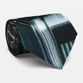 Roboter 3 Männer Krawatte (Gerollt)