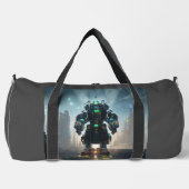 Roboter-4-Duffetbeutel Duffle Bag (Vorderseite)