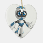 "Roboter 4" Keramikornament (Rechts)