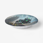 Roboter-4-Papierschale Pappteller (Gewinkelt)