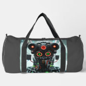 Roboter-5-Duffettasche Duffle Bag (Vorderseite)