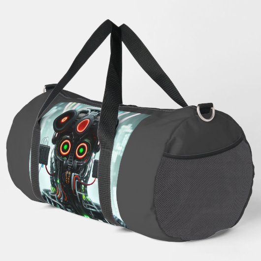 Roboter-5-Duffettasche Duffle Bag (Rechte Ecke)
