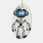 "Roboter 5" Keramikornament (Rechts)