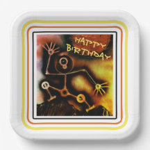 Roboter Alles Gute zum Geburtstag