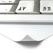 Roboter arbeiten am Computer Poster (Ecke)