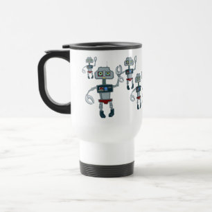 Roboter-Aufstand-Tasse Reisebecher