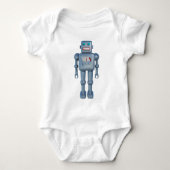 Roboter Baby Strampler (Vorderseite)