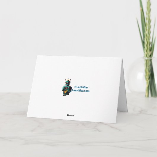 Roboter-Barkeeper in Interstellar Space Age Dive B Karte (Rückseite)