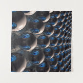 Roboter bei Sonnenuntergang Wandteppich (Vorderseite (Horizontal))