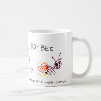 Roboter-Bienen-Tasse Kaffeetasse