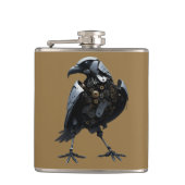 Roboter Bird Flachmann (Vorderseite)