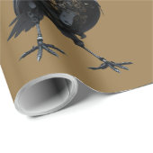 Roboter Bird Geschenkpapier (Rolleneckpunkt)