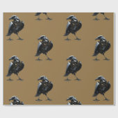 Roboter Bird Geschenkpapier (Flach)