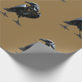 Roboter Bird Geschenkpapier (Ecke)