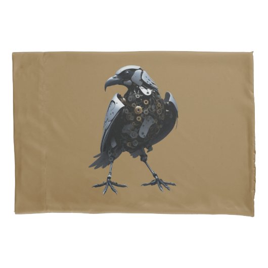 Roboter Bird Kissenbezug (Vorderseite)