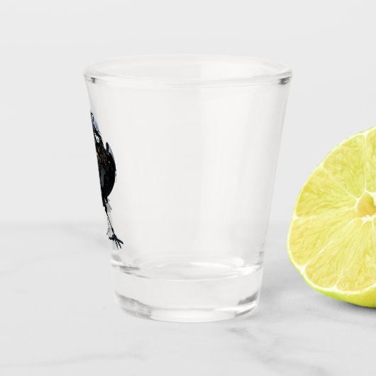 Roboter Bird Schnapsglas (Rechts)