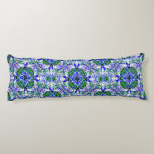 Roboter-Blume...... Seitenschläferkissen (Rückseite)