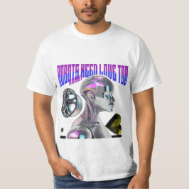 Roboter brauchen auch Liebe T-Shirt