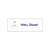 Roboter-Briefmarke Permastempel (Design)