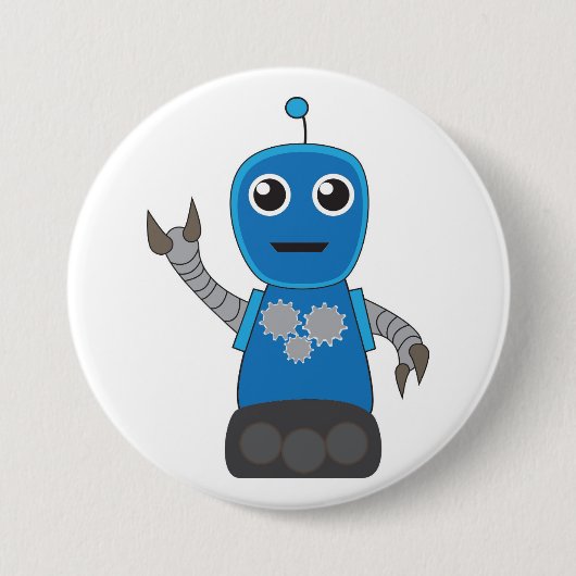 Roboter Button (Vorderseite)