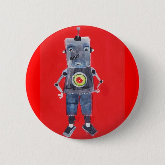 ROBOTER BUTTON (Vorderseite)