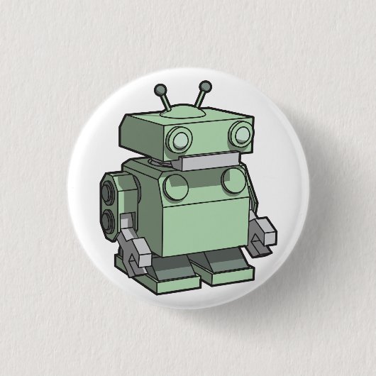 Roboter Button (Vorderseite)