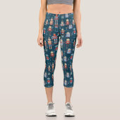 Roboter Capri Leggings (Vorderseite)