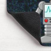 Roboter-Cartoon Mousepad (Ecke)