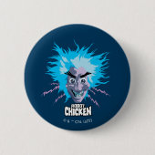 Roboter Chicken Scientist Head Graphic Button (Vorderseite)