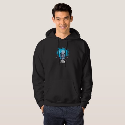Roboter Chicken Scientist Head Graphic Hoodie (Vorne ganz)