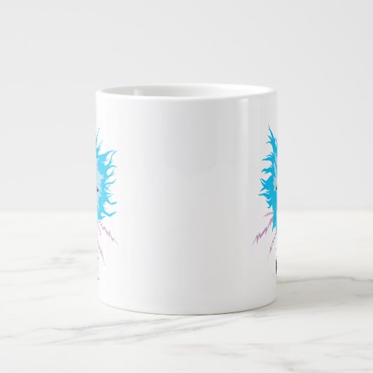 Roboter Chicken Scientist Head Graphic Jumbo-Tasse (Vorderseite)