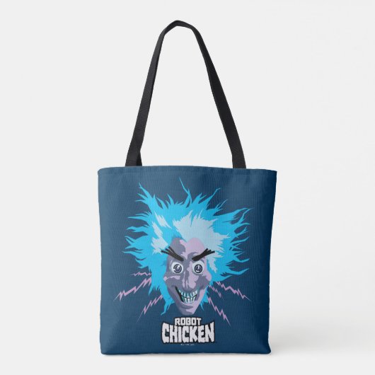 Roboter Chicken Scientist Head Graphic Tasche (Rückseite)