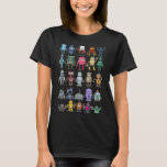 Roboter Collection Science Technology Roboter T-Shirt<br><div class="desc">Roboter Collection Science Technology Robots. Roboter Lover Robotics Kids.</div>