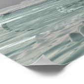 Roboter-Crash in Sea Poster (Ecke)