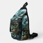 Roboter Crossbody Bag (Rechte Ecke)