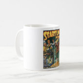 Roboter Cyborg Kaffeetasse (Vorderseite Links)