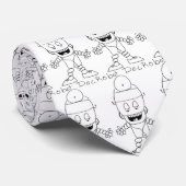 Roboter-Doktor Krawatte (Gerollt)