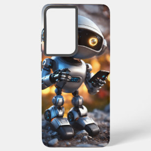 Roboter-Elegance: Premium Mobile Case Samsung Galaxy Hülle