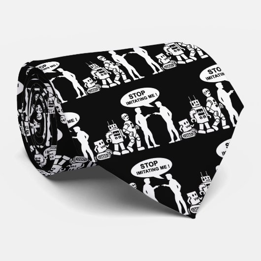 Roboter-Evolution Krawatte (Gerollt)