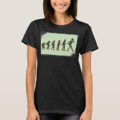 Roboter Evolution Science Technology Roboter T-Shirt (Vorderseite)