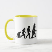 Roboter-Evolutions-Tasse Tasse (Links)