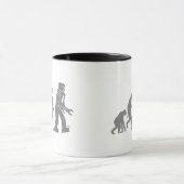 Roboter-Evolutions-Tasse Tasse (Zentrum)