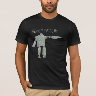 Roboter-Fabrik-T-Shirt T-Shirt