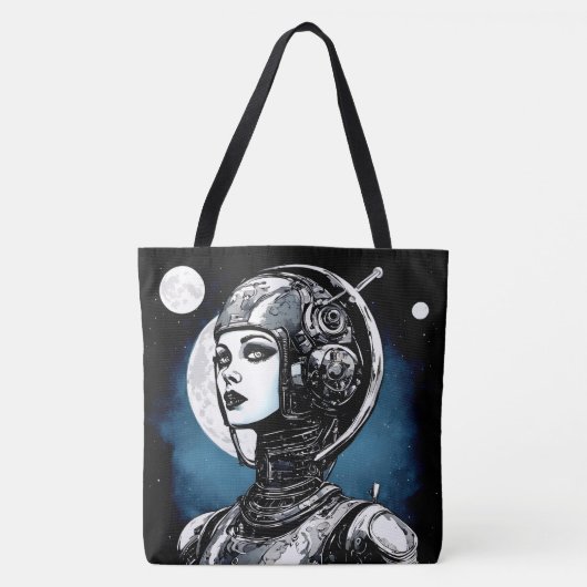 Roboter Frau VI Tasche (Vorderseite)