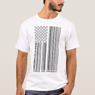 Roboter für Präsidenten (Barcodeflagge) T-Shirt
