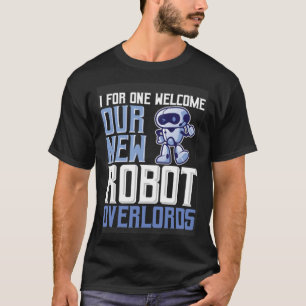 Roboter-Gebäude-Kit-Robotertechnik-Roboter über T-Shirt