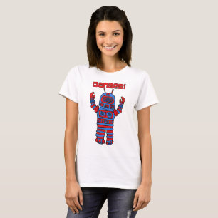 Roboter-Gefahr! T-Shirt